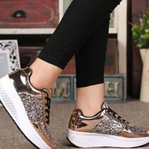 Women pantshoes Plus size Lady Causal platform Sneakers Womens shoes