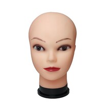 Wig model head display hat doll head model female bald head
