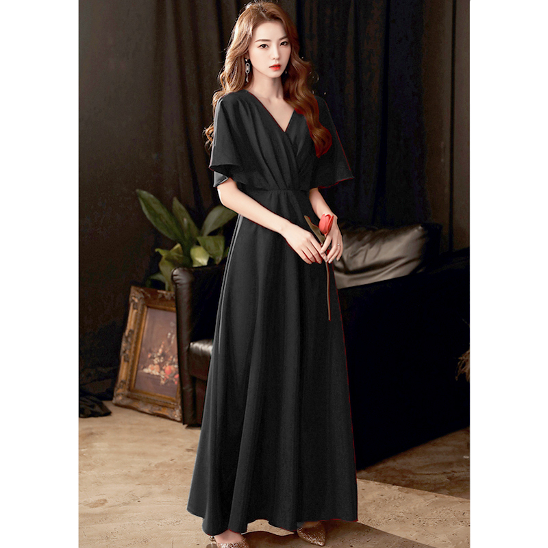 Plus-Size Dress for Women, Suitable for Spring and Autumn, for Chubby Women, 100kg Model, Covers the Belly and Arms, Makes You Look Slimmer, Can Be Worn Casually, Suitable for Annual Parties and Evening Events