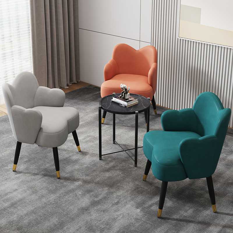 Office sofa coffee table combination three-piece suit business reception meeting guests negotiating meeting rest area single simple