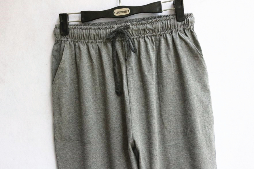 Mùa xuân nam và mùa thu cotton mỏng Đóng cửa Pyjama Bàn chân Quần âu Quần dài Quần dài Quần thể thao Nam quần thể thao