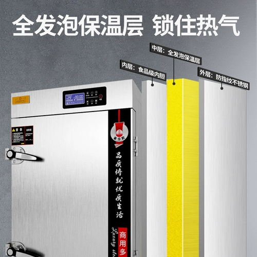 Deltal Commercial Vearing Cabine Электрическая паровая коробка Полностью автоматический парочный рис.