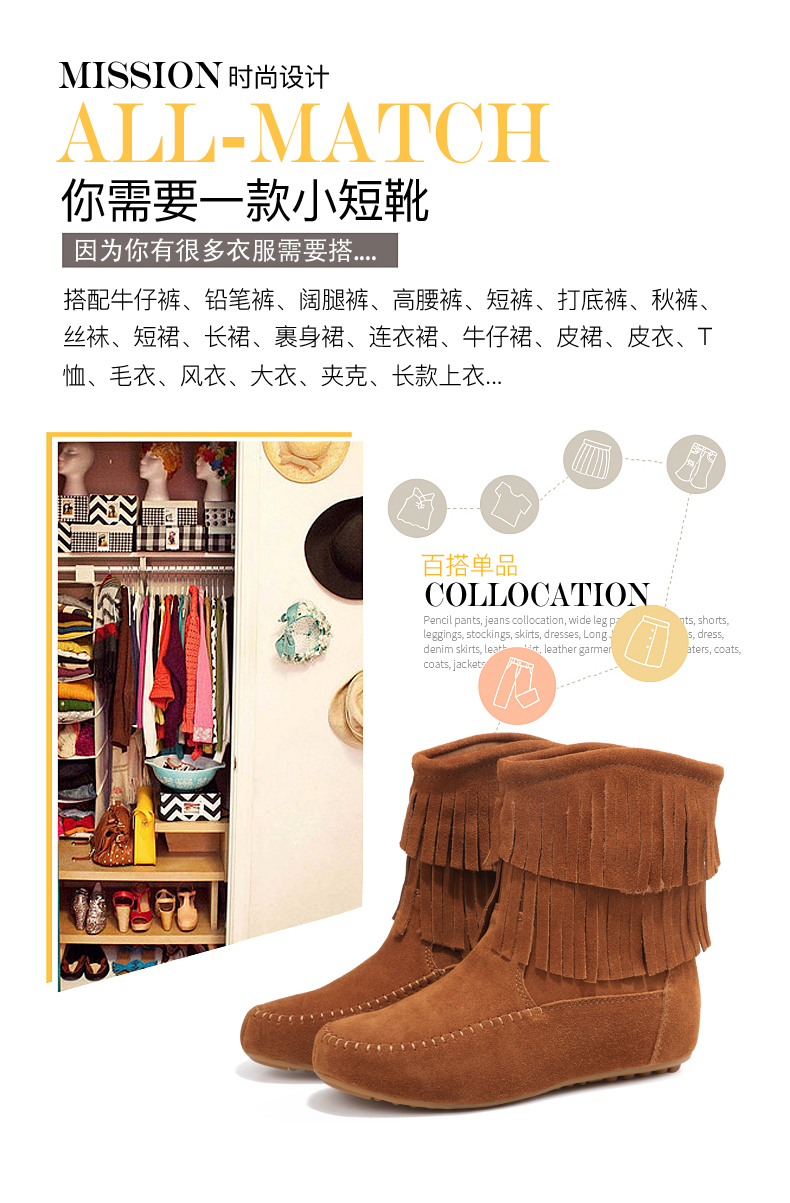 Bottes mi-saison femme en Caoutchouc - Ref 3250179 Image 8