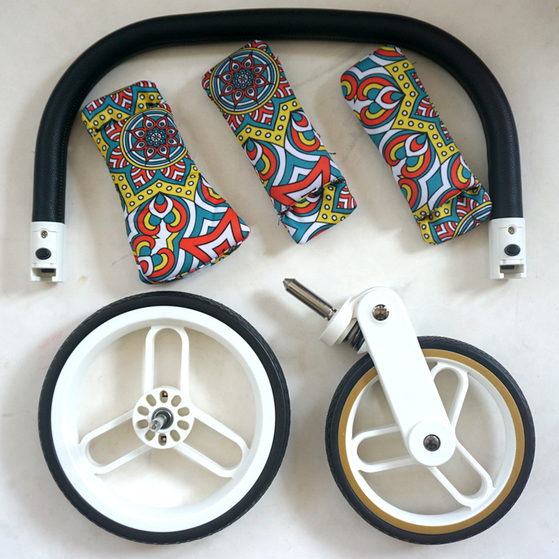 babyvovo walking baby artifact v9 baby stroller original accessories front wheel rear wheel shoulder strap crotch pad armrest