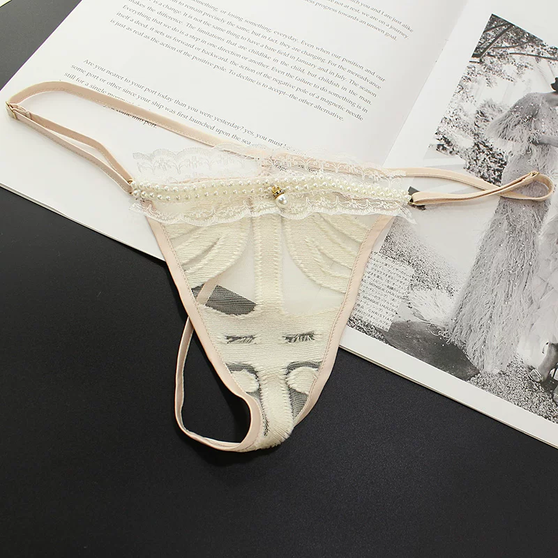 Полупрозрачный элитный женский стильLow-rise сексуальная thong, декоративное бельё, тонкие T-штаны
