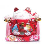 Shangzhuang Zhaocai Cat Маленькая упаковка Япония сберегательный резервуар мебель мебель Fortune Cat Большая гостиная