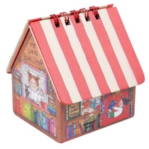 Japanese spot coco sauce Baba Daddy Mini House Page Flip Desktop Calendar 2024 Storage Decoration