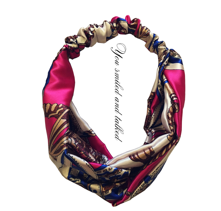Băng đô tóc Hàn Quốc mơ ước mới châu Âu và Mỹ băng ngang rộng băng đô headband nữ làm bằng tay khí ngoại - Phụ kiện tóc phụ kiện tóc giá tốt