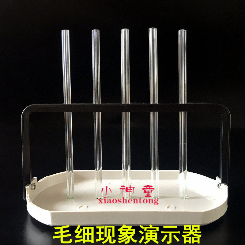 毛细现象演示器 J22219玻璃毛细管演示 物理实验器材 教学仪器