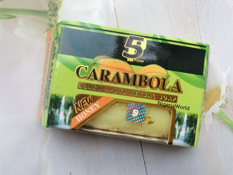 NigeriaWorld Carambola Black Spots Herbal Soap with honeyTaobao