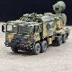 China Land Shield 2000 Anti-Aircraft Gun Interception Vehicle 1/72 Scale Finished Model