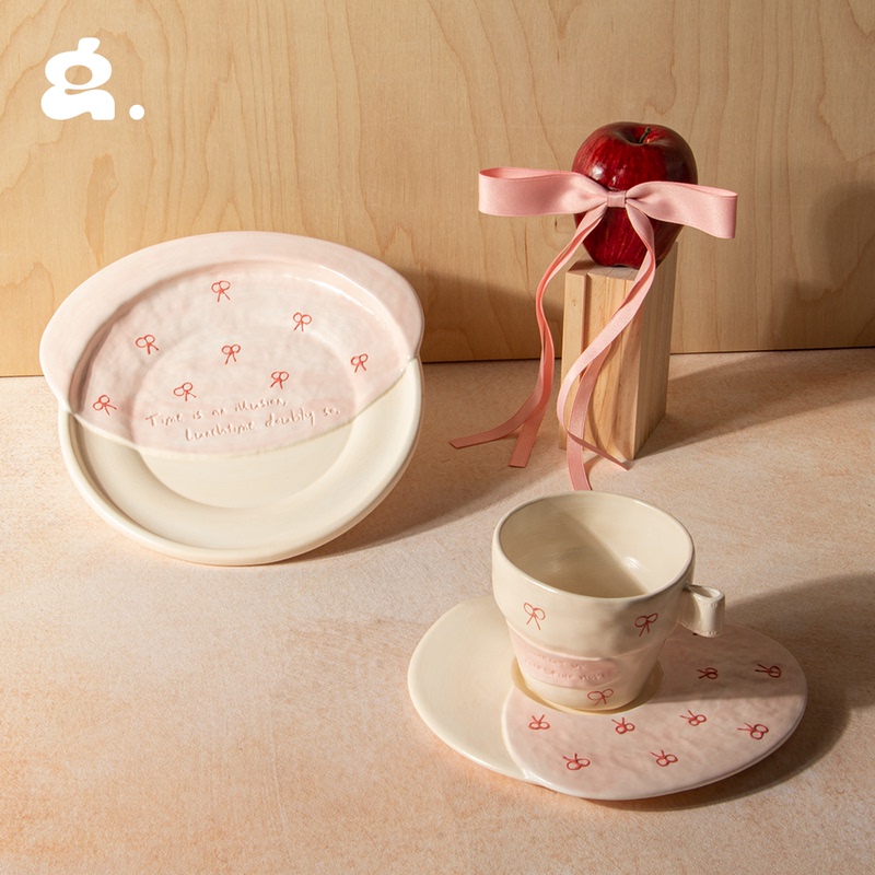 Congstudio Tableware Coffee Cup Mug Set Birthday Wedding Housewarming Gift Cute Dinner Plate Plate Congstudio Tableware Coffee Cup Mug Set Birthday Wedding Housewarming Gift Cute Dinner Plate Plate