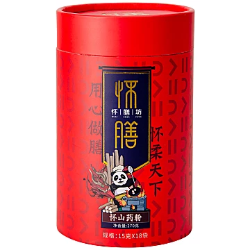 怀膳坊熟纯铁棍山药粉养胃500g*2