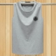 Áo thun nam mùa hè chất béo không tay, áo thun cộng với phân bón XL cotton tròn cổ rộng - Áo vest cotton áo ghi lê