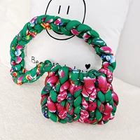 Зеленая сумка через плечо, набор материалов