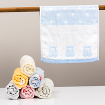 This color life four-layer gauze bamboo cotton cartoon childrens towel