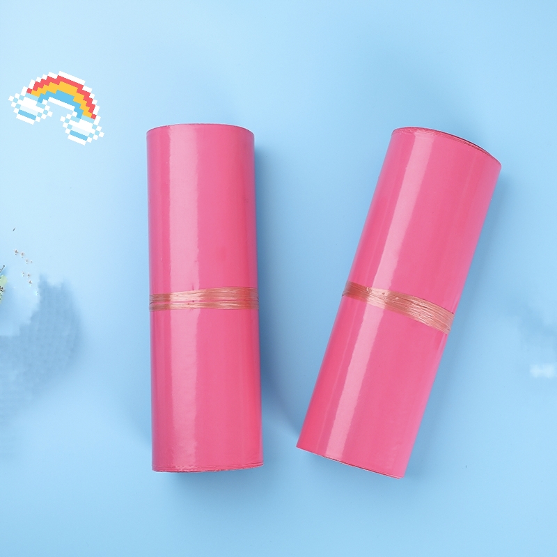 Express bag Pink New material waterproof packing bag Colour delivery bag This item No delivery Don't get down single