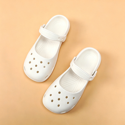 Children's Croc Shoes Girls' Slippers Summer New Style Girls' Non-Slip Soft Sole Lightweight Dance Shoes Mary Jane Sandals — 4