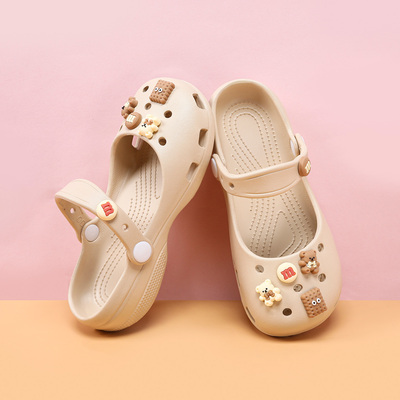 Ballet Girls' Clogs, Children's Slippers, New Summer Style Girls' Sandals, Mary Jane Non-Slip Indoor Princess Dance Shoes — 5