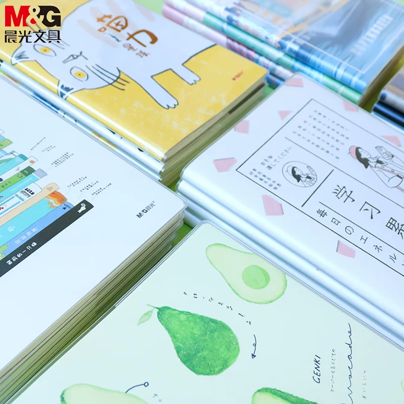 Fresh laptop, notebook, cute book, increased thickness, for students