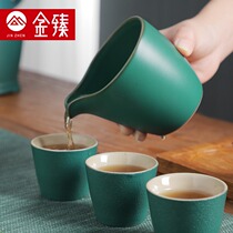 Fair Cup Ceramic Tea Set tea Thickened Heat-Resistant Kongfu Tea Accessories Utilita Tea Cup Single Tea Filter Tea Cup