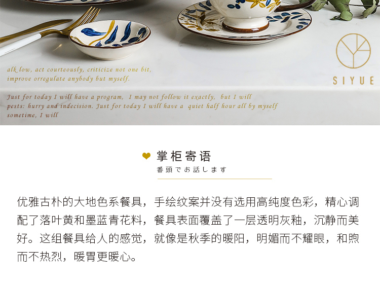 Boss on li spend hand - made ceramic tableware northern rural household cooking dish food dish fish dish rainbow such as bowl millet rice bowl
