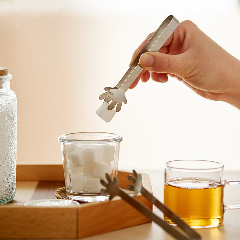 肆月雪芍不锈钢冰夹：解锁夏日清凉新方式，创意水果夹子必备神器！✨