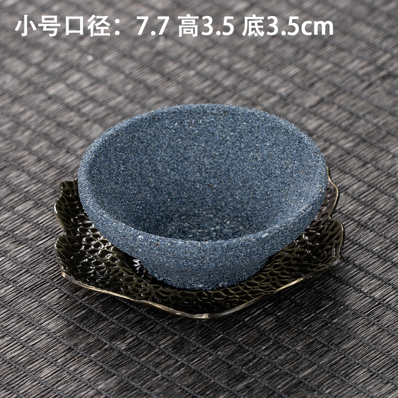 Small No Hole Teapot + BaseCoronal hair No hole Tea drain net suit Tea filter screen Kung Fu Tea parts Tea filter originality Tea drain Tea filter