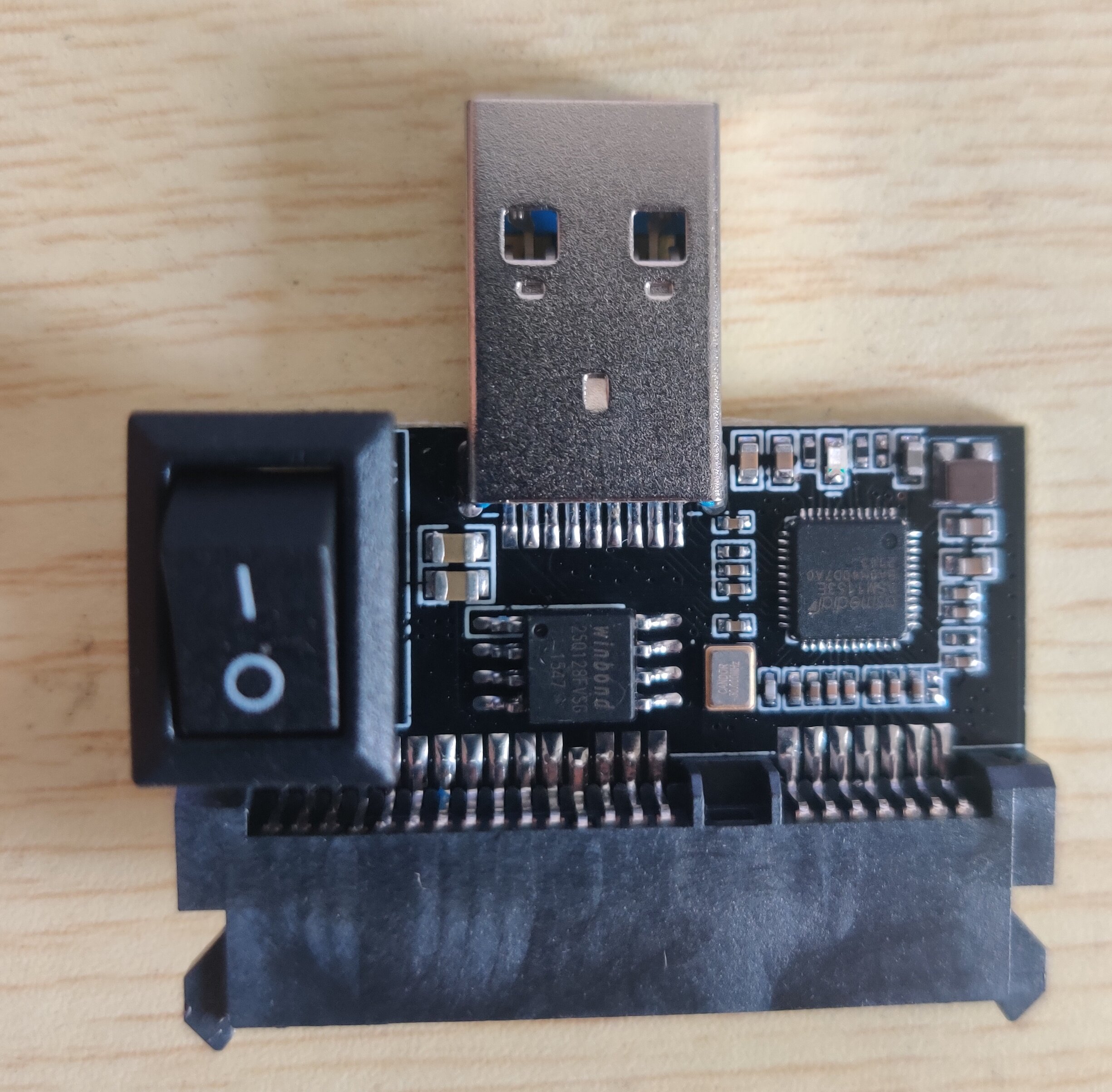 ASM1153E Solid State Hard Disc Opener SATA Hard Disc Transfer USB Switching Board SSD Volume Production Repair Tool