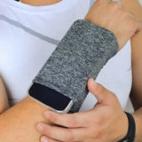 Дорожная спортивная эластичная дышащая сумка на запястье для спортзала подходит для мужчин и женщин, нарукавники для велоспорта, для бега