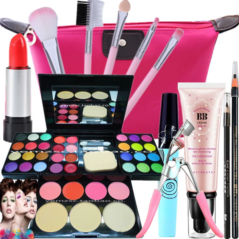 Trang điểm Set Mỹ Phẩm Người Mới Bắt Đầu Bộ Hoàn Chỉnh Beauty Trang Điểm Công Cụ Trẻ Em Trang Điểm Nhẹ Novice Hiệu Suất Giai Đoạn