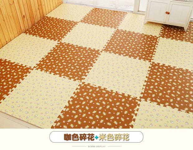 Trẻ sơ sinh bọt trẻ em câu đố mat bé bò mat 6030 phòng ngủ mat mat khâu sàn dày thảm lau chân siêu thấm