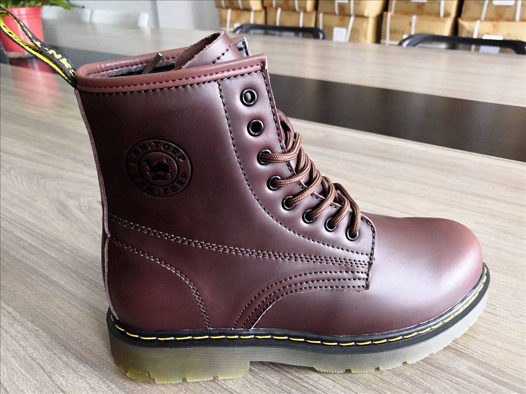 2021 Autumn and Winter New Cantorp Kentop Outdoor Men Warm Leather Installation Shoes T21191377