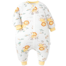 Balabala Baby Sleeping Bag Baby Anti-kick Quilt Comfortable Newborn Animal Print Fresh and Cute
