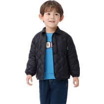 Balabala boys and childrens clothing autumn and winter down jackets for children middle and large children childrens warm jackets girls simple and fashionable