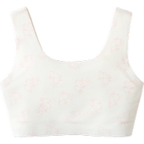 Balabala girls vest development period primary school girl underwear cotton first stage childrens bra casually cut cute