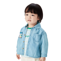 (Same style as picture book joint IP shopping mall) Balabala baby shirt thin boys shirt fashionable cute and trendy