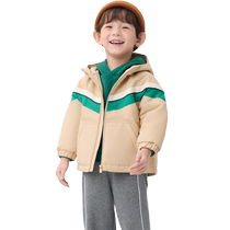 (Same style in the mall) Balabala childrens clothing childrens cotton coats boys coats autumn and winter baby clothes