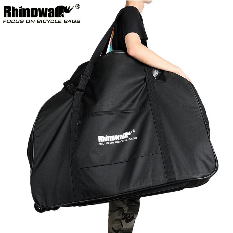 Rhinowalk rhino 20 inch fold-fold bike trailing wheel loading bag thickened 22 inch containing bag suitcase