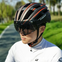 Lampada with lantern mirror integrated mountain road bike driving helmet hat equipment ultra light