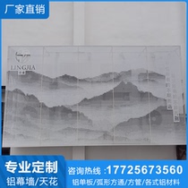 Styling punched aluminum veneer decoration outdoor power generation box curtain wall custom art perforated aluminum plate aluminum air conditioner cover door head