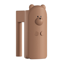 Safety door stop anti-pinch door card childrens anti-close door artifact windproof and anti-collision silicone door clip door block and door seam protection