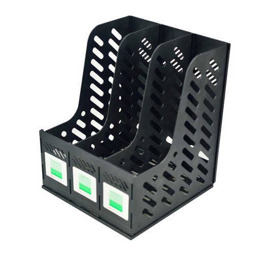 Office Desktop File Shelf Information Shelf Desk Multifunction A4 File basket three-layer File Disk File Bar