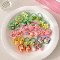 18#зеленые растения+розовая клубника+ананасы [30 установка]