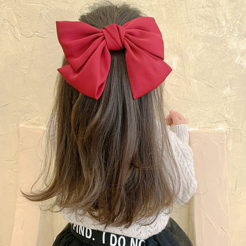 Children's oversized butterfly knot headgear Hair Clip Woman South Korea Princess Cute Girl Hair Clip Unhurt Hair Clip Hair Accessories