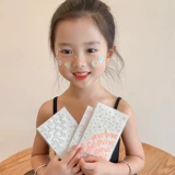 Детское лицо опубликовало ювелирные украшения, концертное лицо Little Girl, жемчужина, макияж, макияж, наклейки на макияж сцены и танце