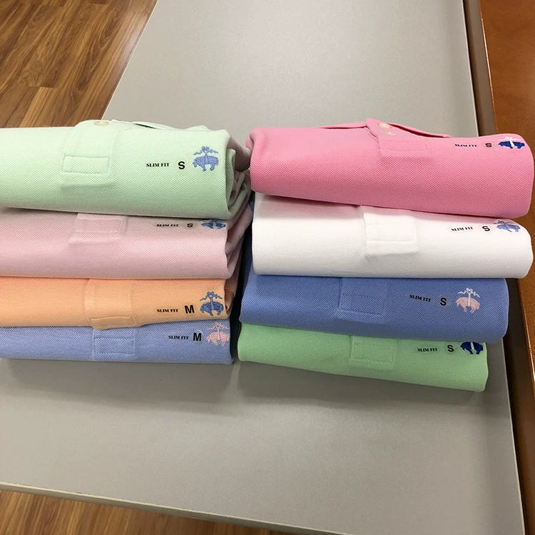 Đất đen 18 anh em Brooks mới Booker Brothers Áo sơ mi nam POLO giản dị Slim màu mỏng thon gọn
