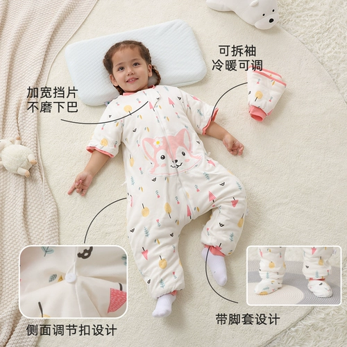 Хлопковый универсальный спальный мешок на четыре сезона, подходит для подростков