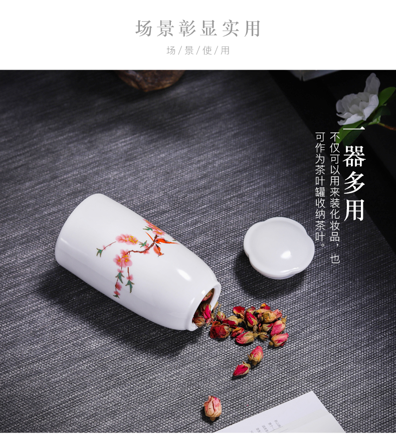 To DE can rotate, the Japanese new brown jars of paste pot seal storage tank porcelain product promotion