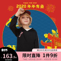 Anay childrens clothing for men and womens clothing and clothing with long sleeves 2020 new Chinese wind and ocean casual blouses for spring and autumn